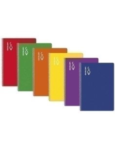BLOCK ESCOLOFI Fº 50h CD.4 70g AZUL - Pack de 5 unidades